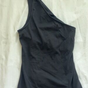 The Range, off the shoulder, tie top